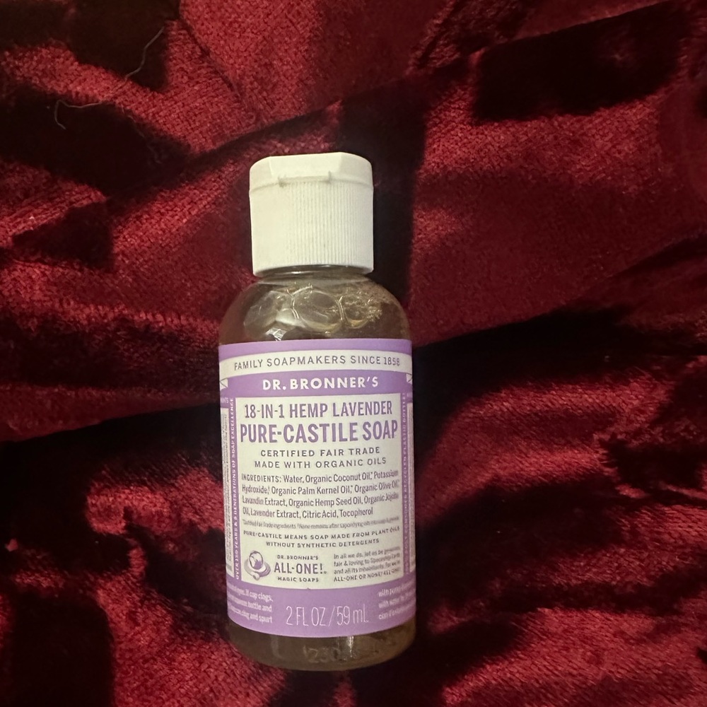 DR. BRONNER'S 18-IN-1 HEMP LAVENDER PURE CASTILE SOAP mini size 2F1.07/59fl